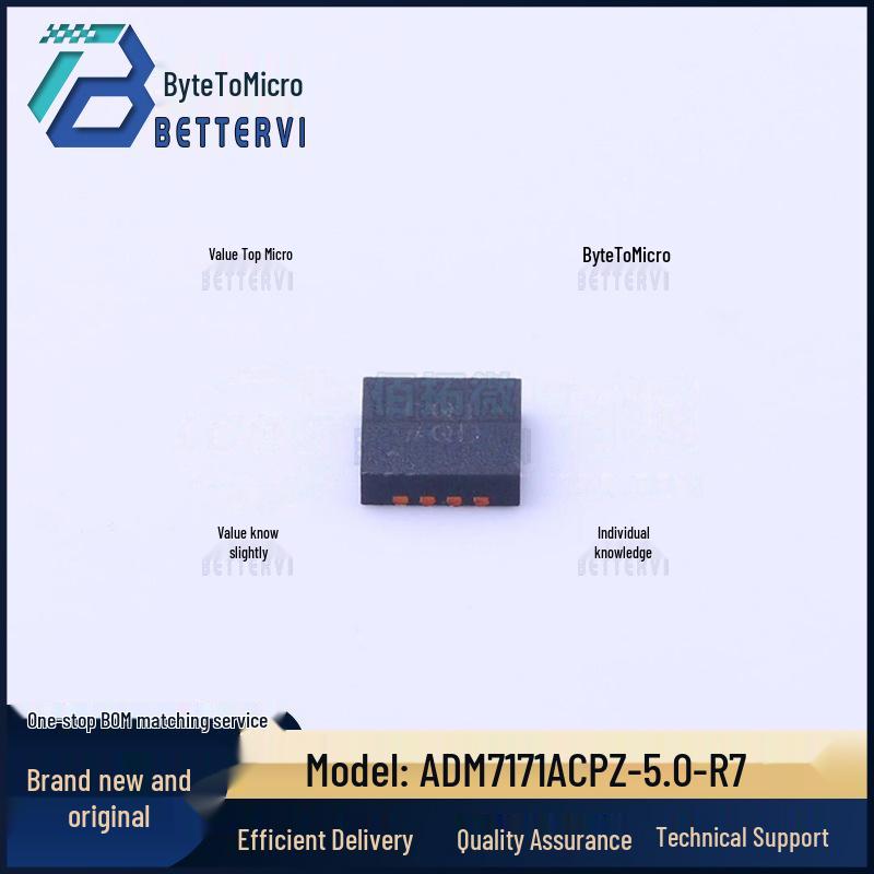ADM7171ACPZ-5.0-R7 Linear Regulator (LDO), LFCSP-8 (3x3)
ADM7171ACPZ-5.0-R7 Linear Regulator (LDO), LFCSP-8 (3x3)