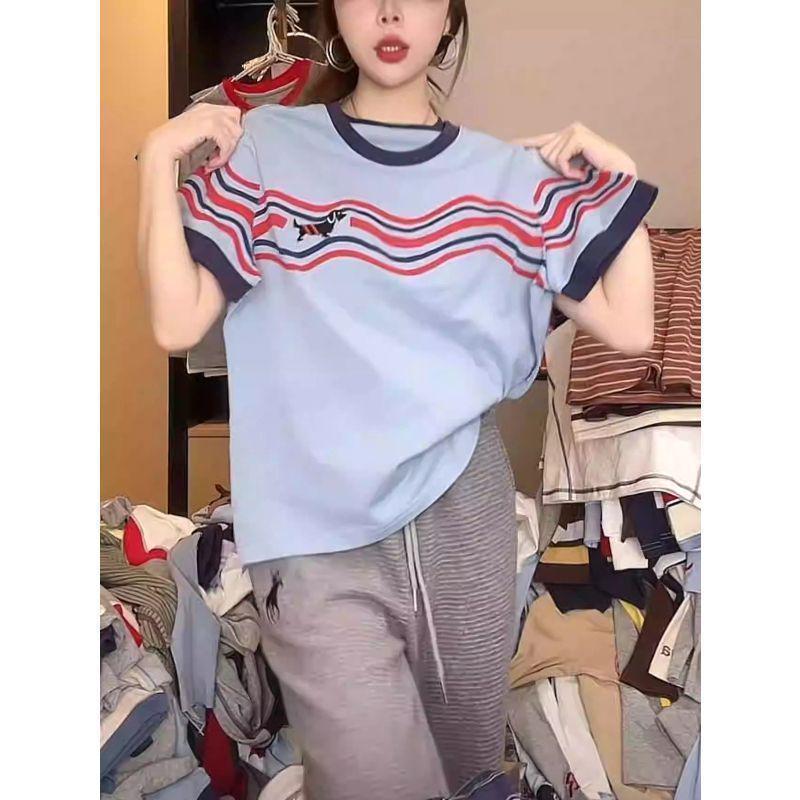 Women s Plus Size Patchwork Color Block Short Sleeve T-shirt - Summer 2025 Loose Slimming Fashion Tee 2XL
Women s Plus Size Patchwork Color Block Short Sleeve T-shirt - Summer 2025 Loose Slimming Fashion Tee 2XL