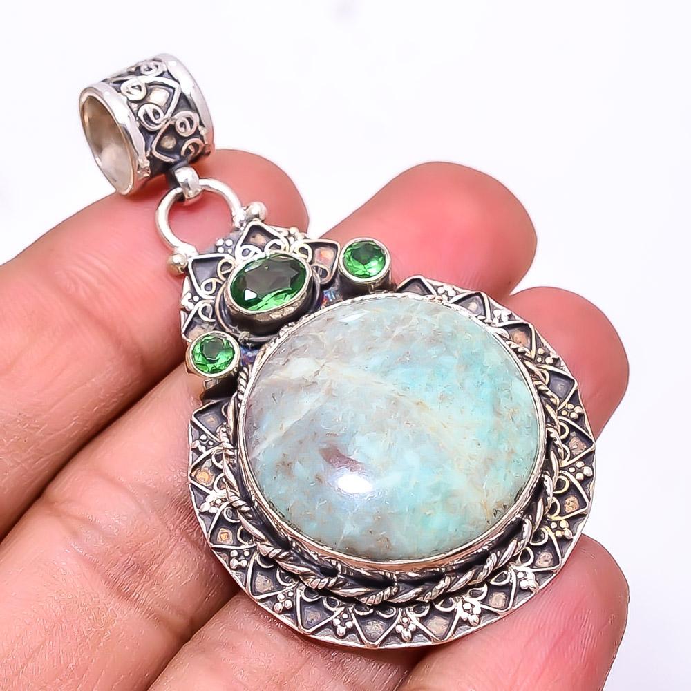 Подвеска из стерлингового серебра 925 пробы Natural Larima Fine Art 2,34 дюйма P39
Подвеска из стерлингового серебра 925 пробы Natural Larima Fine Art 2,34 дюйма P39