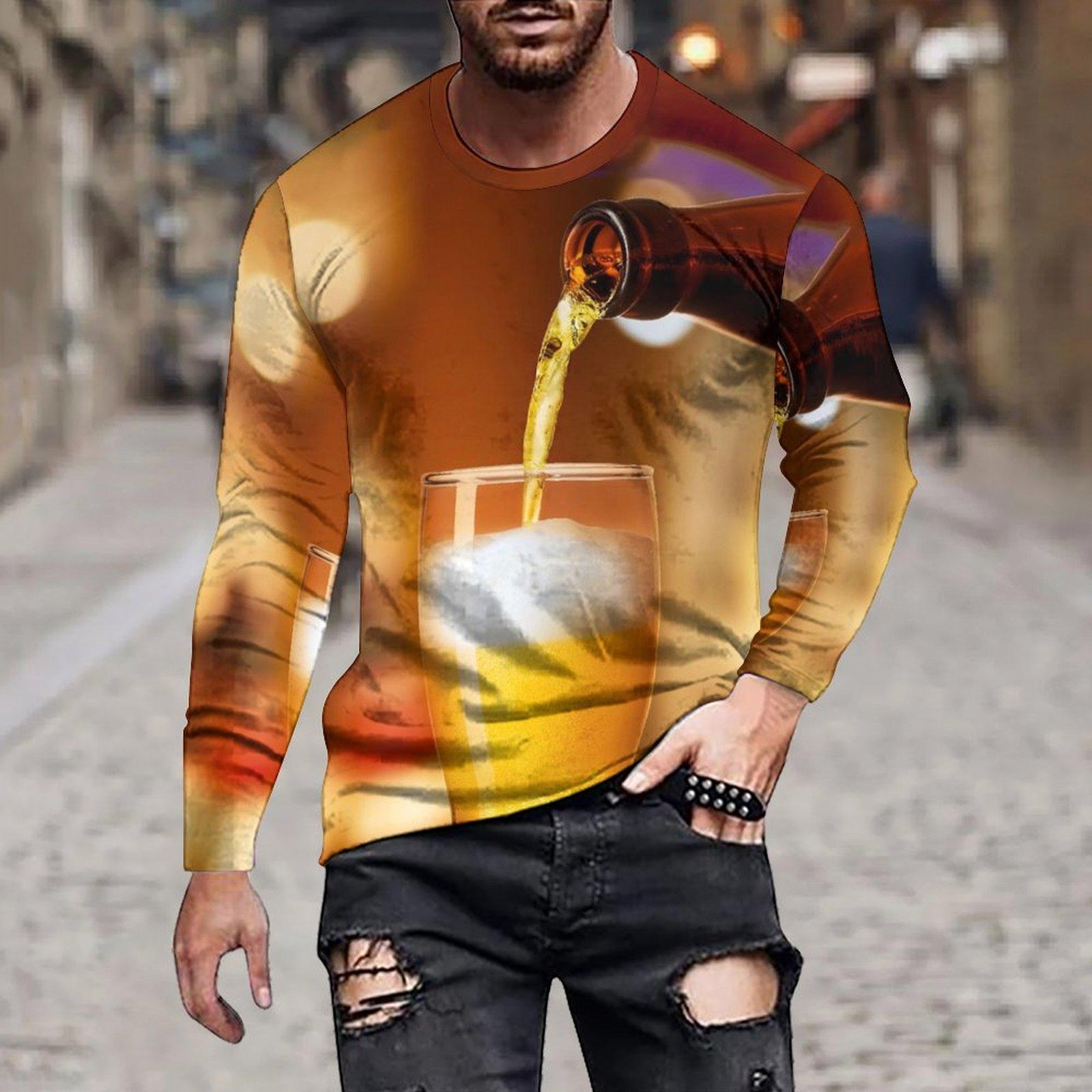 Модная футболка с принтом HD Pattern 3D для мужчин и женщин, пивные футболки с круглым вырезом и длинным рукавом, повседневные футболки Harajuku больших размеров, детская одежда 6XL
Модная футболка с принтом HD Pattern 3D для мужчин и женщин, пивные футболки с круглым вырезом и длинным рукавом, повседневные футболки Harajuku больших размеров, детская одежда 6XL