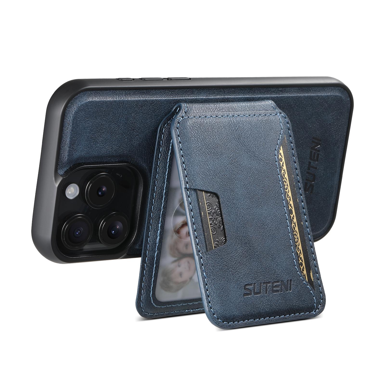 SUTENI M3 For iPhone 14 Pro Magnetic Case Cowhide Texture Leather Back Cover with Card Bag Kickstand Brown
SUTENI M3 For iPhone 14 Pro Magnetic Case Cowhide Texture Leather Back Cover with Card Bag Kickstand Brown
