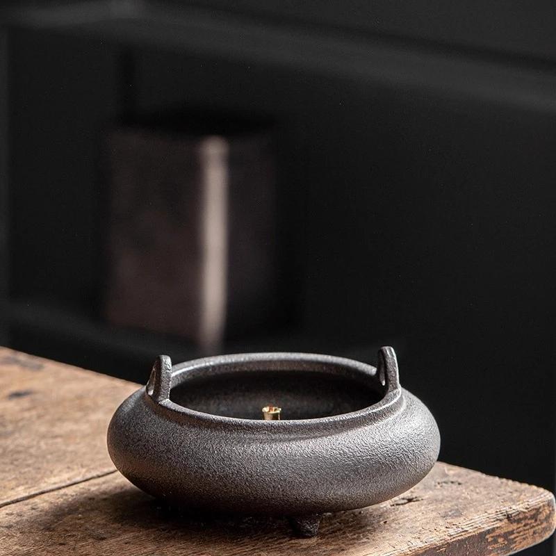 Coarse Ceramic Incense Burner For Agarwood Home Aromatherapy Indoor Zen Meditation Decor Creative Stand Holder Gift Idea
Coarse Ceramic Incense Burner For Agarwood Home Aromatherapy Indoor Zen Meditation Decor Creative Stand Holder Gift Idea