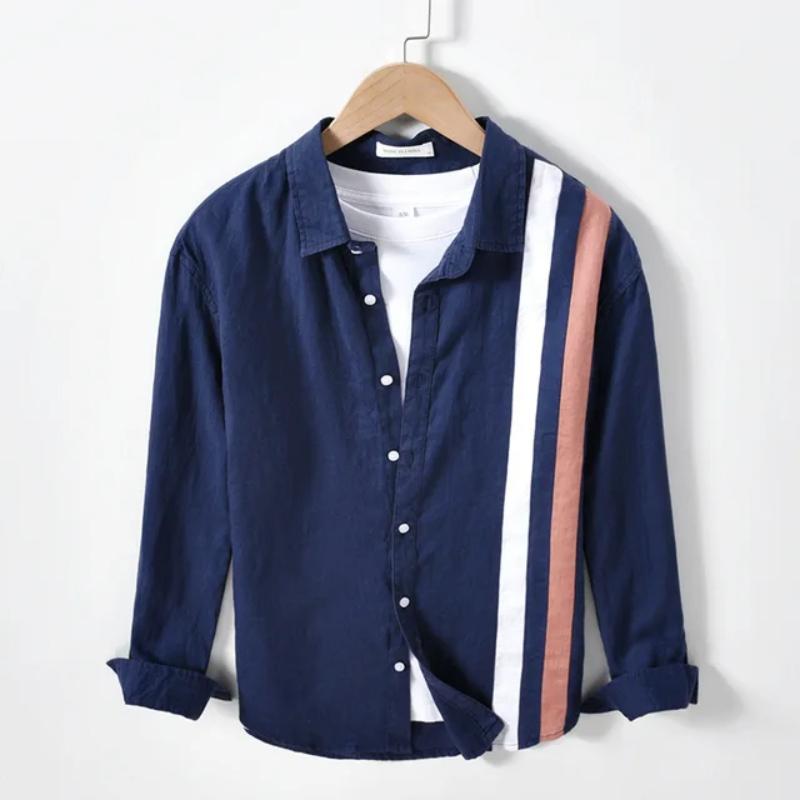 Корейские новые модные рубашки для мужчин, весна-лето, рубашка из чистого льна, квадратный воротник, длинный рукав, полосатая прошитая рубашка, дышащие повседневные топы M
Корейские новые модные рубашки для мужчин, весна-лето, рубашка из чистого льна, квадратный воротник, длинный рукав, полосатая прошитая рубашка, дышащие повседневные топы M