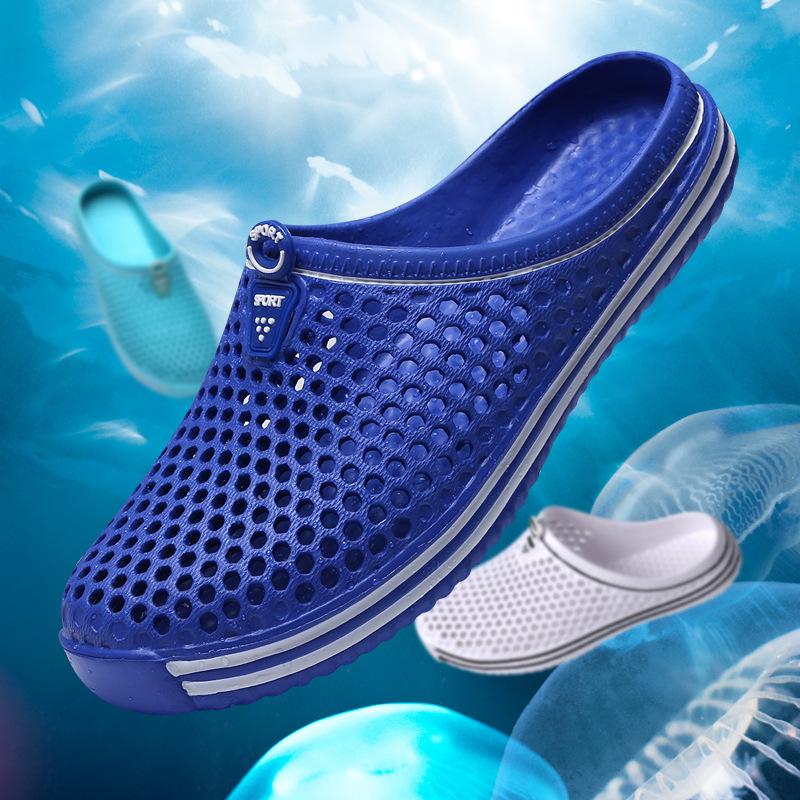 Baotou slippers 2025 summer new men s and women s outer wear sports non-slip dual-purpose hole shoes casual fashion beach shoes 36
Baotou slippers 2025 summer new men s and women s outer wear sports non-slip dual-purpose hole shoes casual fashion beach shoes 36