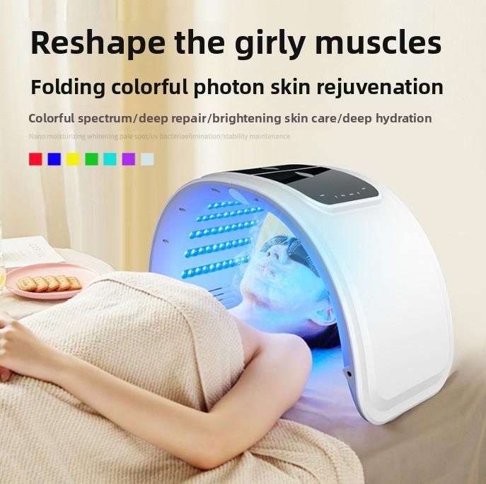 Spectrometer Spray Photon Beauty Instrument Red and Blue Light Beauty Instrument Large Row Light Mask Skin Rejuvenation Instrument European
Spectrometer Spray Photon Beauty Instrument Red and Blue Light Beauty Instrument Large Row Light Mask Skin Rejuvenation Instrument European