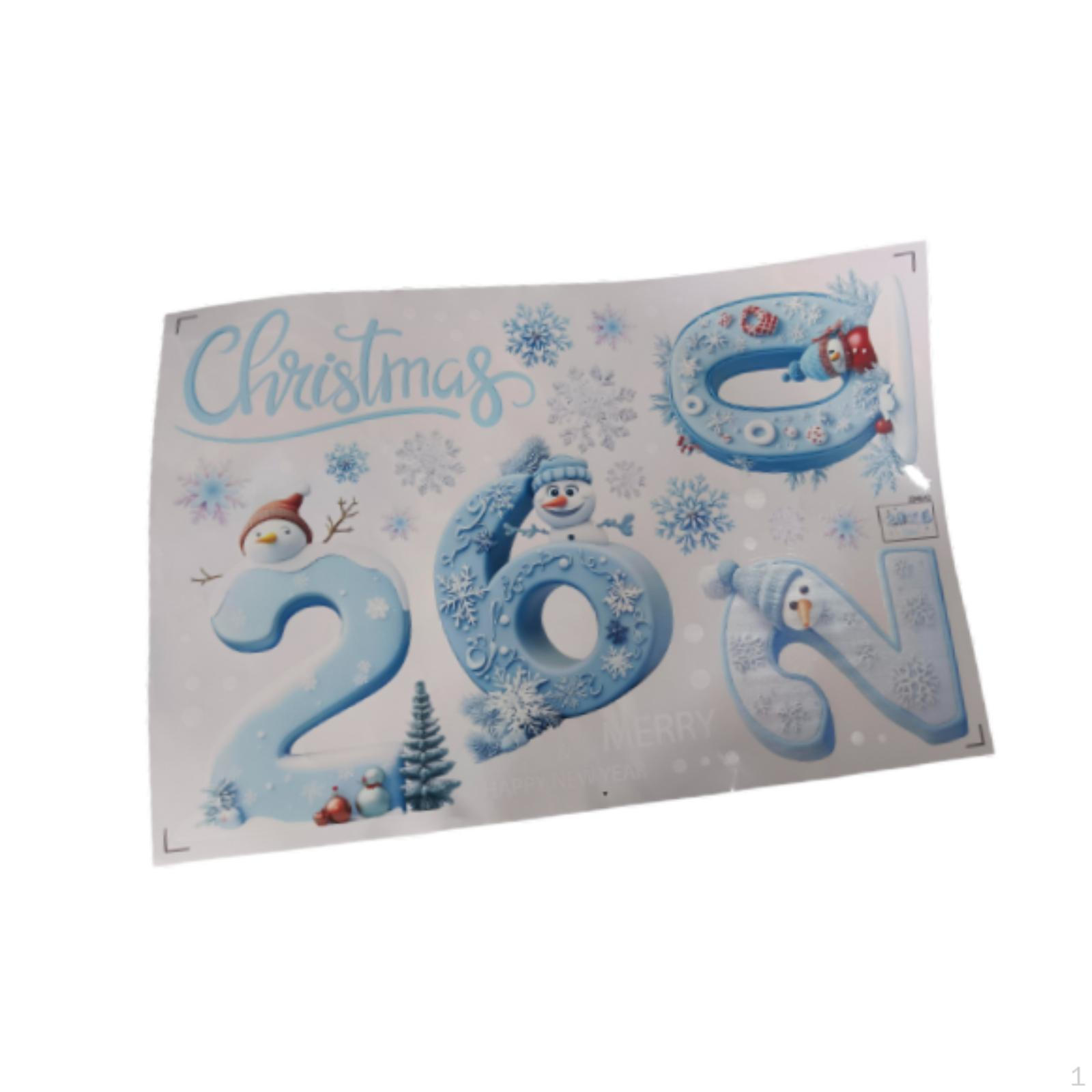 Merry Christmas Window Glass Decoration Stickers Cartoon Removable Pattern
Merry Christmas Window Glass Decoration Stickers Cartoon Removable Pattern