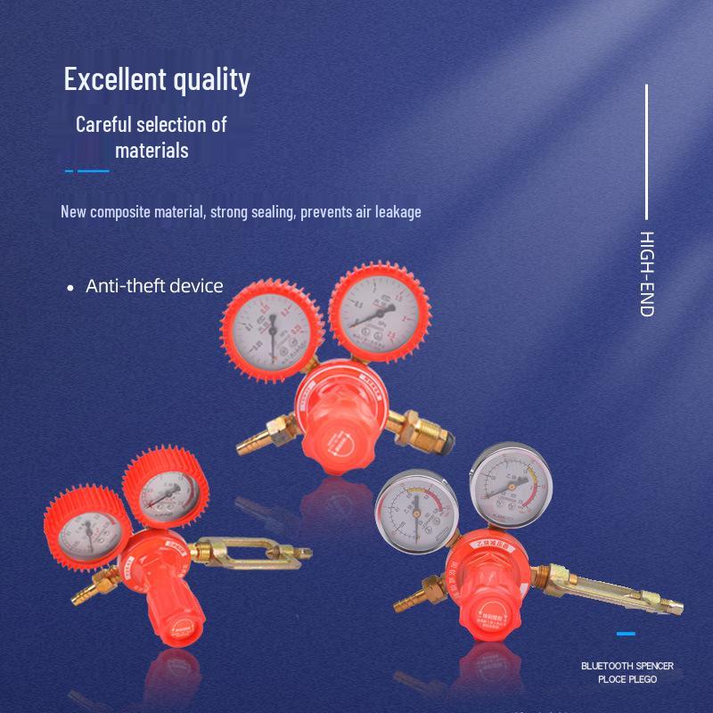 YQY-0807 Ударопрочный регулятор высокого давления с манометром для кислородных, ацетиленовых, пропановых и азотных баллонов YQD-07 shockproof nitrogen gauge 16 pieces/box
YQY-0807 Ударопрочный регулятор высокого давления с манометром для кислородных, ацетиленовых, пропановых и азотных баллонов YQD-07 shockproof nitrogen gauge 16 pieces/box