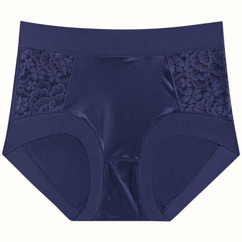 Plus Size Women s Summer Hollowed-out Lace Ice Silk Stitching Soft and Comfortable High Waist Traceless Panties One size чорний/синій
Plus Size Women s Summer Hollowed-out Lace Ice Silk Stitching Soft and Comfortable High Waist Traceless Panties One size чорний/синій