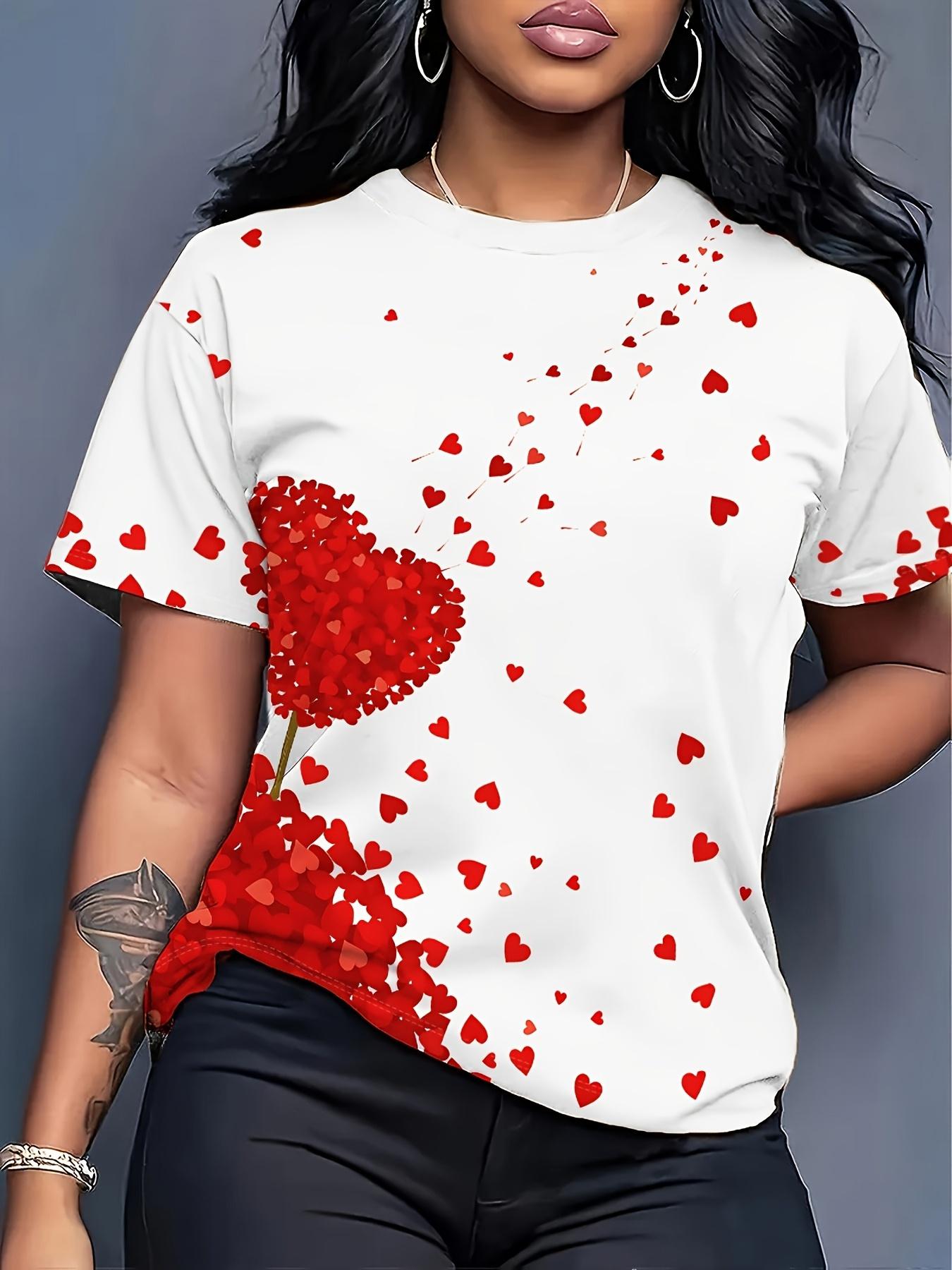 Printed Women s T-Shirt- Bright Red Heart-Shaped Dandelion Floral Design. Sweet and Lively Casual Top. Round Neck. Comfortable. Suitable for Spring an S дубильная кора
Printed Women s T-Shirt- Bright Red Heart-Shaped Dandelion Floral Design. Sweet and Lively Casual Top. Round Neck. Comfortable. Suitable for Spring an S дубильная кора