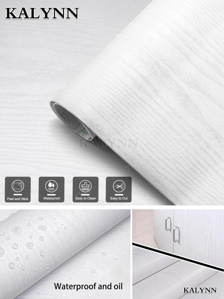White Wood Grain Waterproof Wallpaper Self Adhesive Vinyl Contact Paper Thicken Textured for Cabinets Decor Countertops Sticker 1mx40cm Sample
White Wood Grain Waterproof Wallpaper Self Adhesive Vinyl Contact Paper Thicken Textured for Cabinets Decor Countertops Sticker 1mx40cm Sample