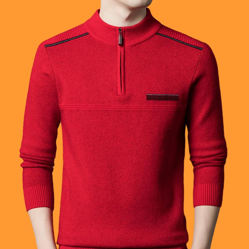 Men s Thickened Half-High Collar Wool Sweater - Warm Autumn/Winter Knitwear Base Layer L (60-67.5kg)
Men s Thickened Half-High Collar Wool Sweater - Warm Autumn/Winter Knitwear Base Layer L (60-67.5kg)