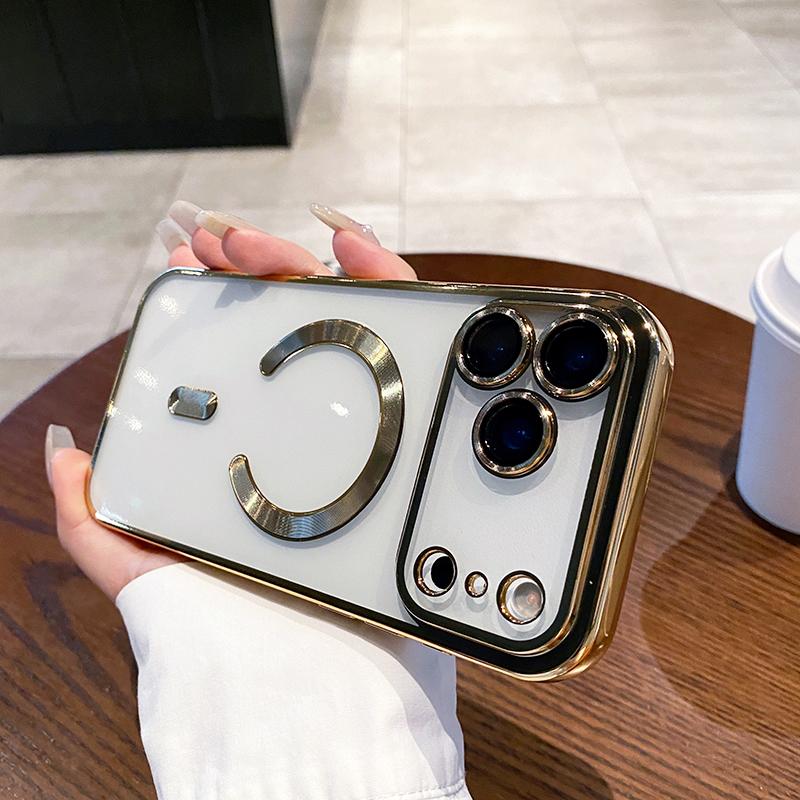 Luxury Glitter Plating Silicone Clear Soft Case For iPhone 17 Pro Max Magnetic Magsafe Ultra Thin Cover Shell For iPhone17ProMax iPhone17 Pro Max золотий
Luxury Glitter Plating Silicone Clear Soft Case For iPhone 17 Pro Max Magnetic Magsafe Ultra Thin Cover Shell For iPhone17ProMax iPhone17 Pro Max золотий