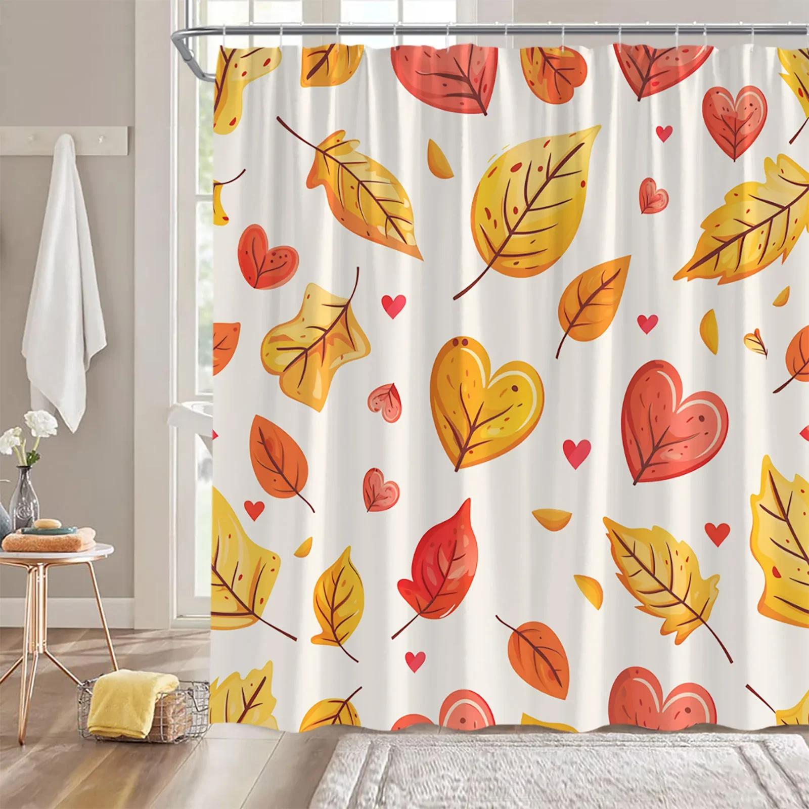 Flower Plant Shower Curtain Heart-Shaped Leaves Bathroom Decorative Leaves Flower Modern Bathtub Door Curtain With Hook W60H190(CM)-1 Pcs
Flower Plant Shower Curtain Heart-Shaped Leaves Bathroom Decorative Leaves Flower Modern Bathtub Door Curtain With Hook W60H190(CM)-1 Pcs