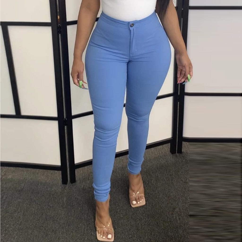 Модные женские многоцветные однотонные эластичные леггинсы, брюки, джинсы, повседневные брюки XXL синий
Модные женские многоцветные однотонные эластичные леггинсы, брюки, джинсы, повседневные брюки XXL синий