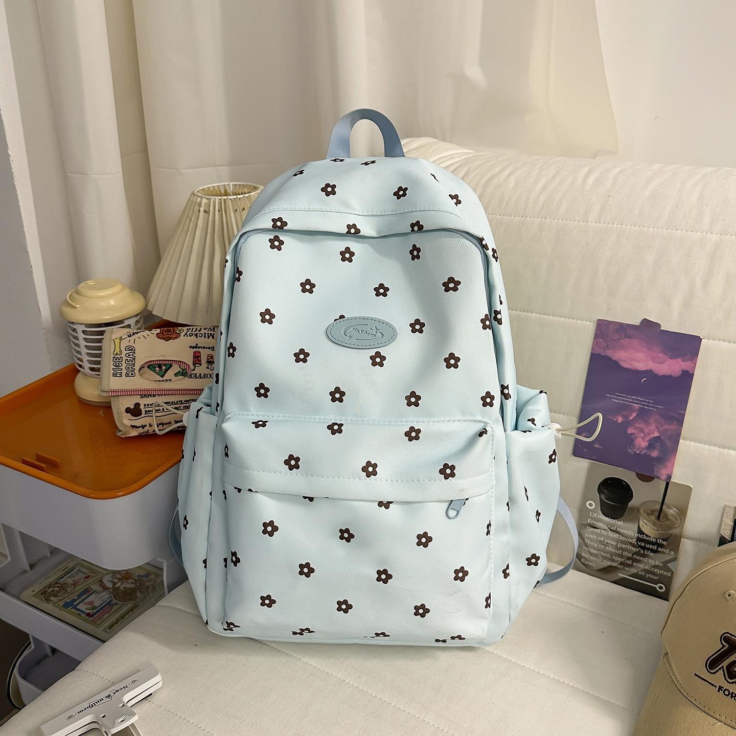 Fresh Style Backpack for Girls, Suitable for Middle and High School Students, High-Value Campus Backpack, New Floral Simple Styl синий
Fresh Style Backpack for Girls, Suitable for Middle and High School Students, High-Value Campus Backpack, New Floral Simple Styl синий