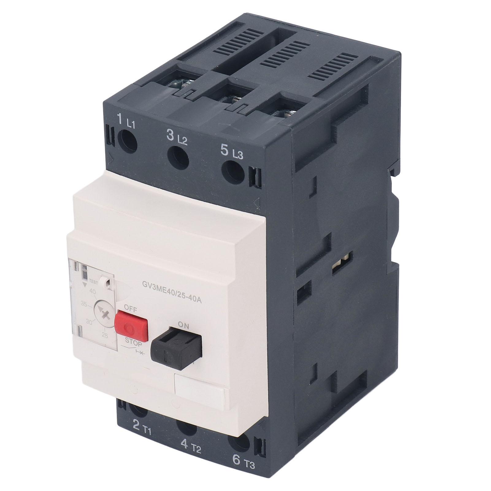 Автоматичний вимикач двигуна Ручний Великий струм Монтаж на рейку Захист Пускач Переривник AC690V
Автоматичний вимикач двигуна Ручний Великий струм Монтаж на рейку Захист Пускач Переривник AC690V