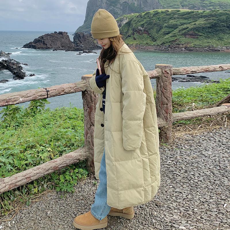 Down cotton clothes women s medium and long winter 2025 new design sense loose fashion trend thickened warm jacket L хакі
Down cotton clothes women s medium and long winter 2025 new design sense loose fashion trend thickened warm jacket L хакі