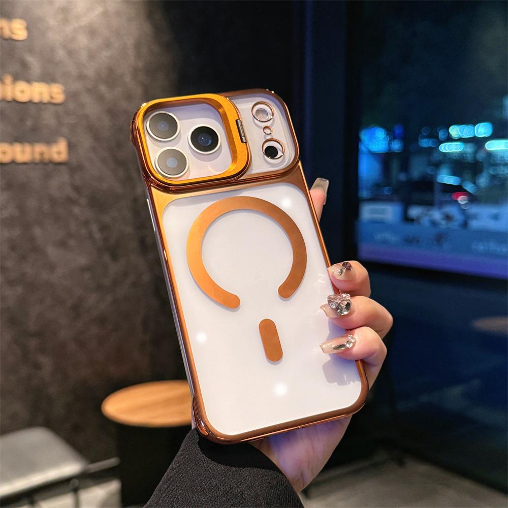 Luxury Transparent PC Plated Phone Case for iPhone 17 Pro Max air 16 15 14 13 Magsafe Magnetic Borderless Cover for Apple Case iPhone 15 Pro Max
Luxury Transparent PC Plated Phone Case for iPhone 17 Pro Max air 16 15 14 13 Magsafe Magnetic Borderless Cover for Apple Case iPhone 15 Pro Max