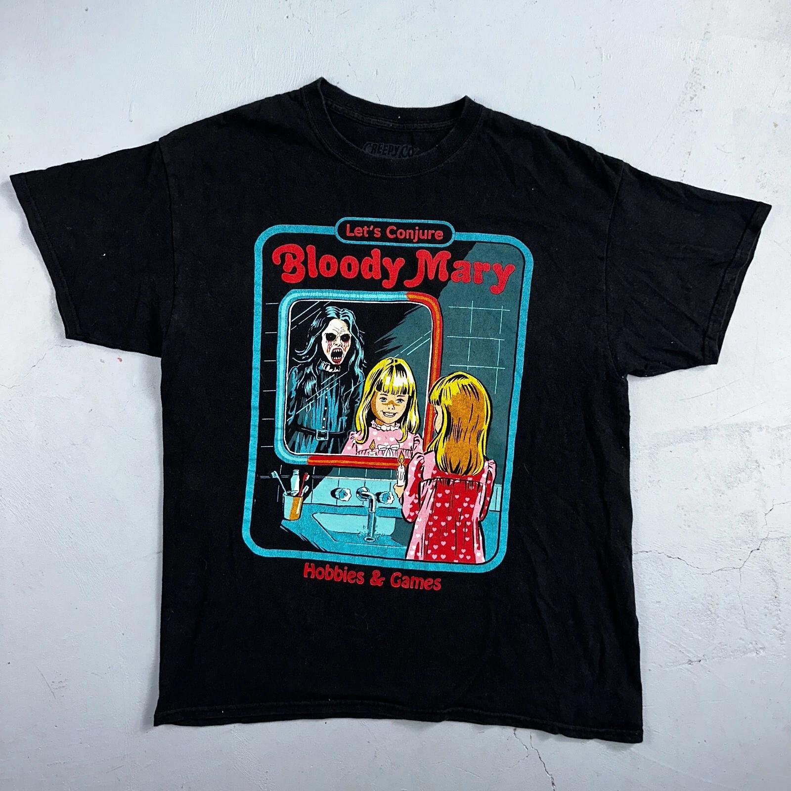 Conjure Bloody Mary Creepy Co VTG Style T Shirt Cartoon Halloween Funny Humor 3XL
Conjure Bloody Mary Creepy Co VTG Style T Shirt Cartoon Halloween Funny Humor 3XL