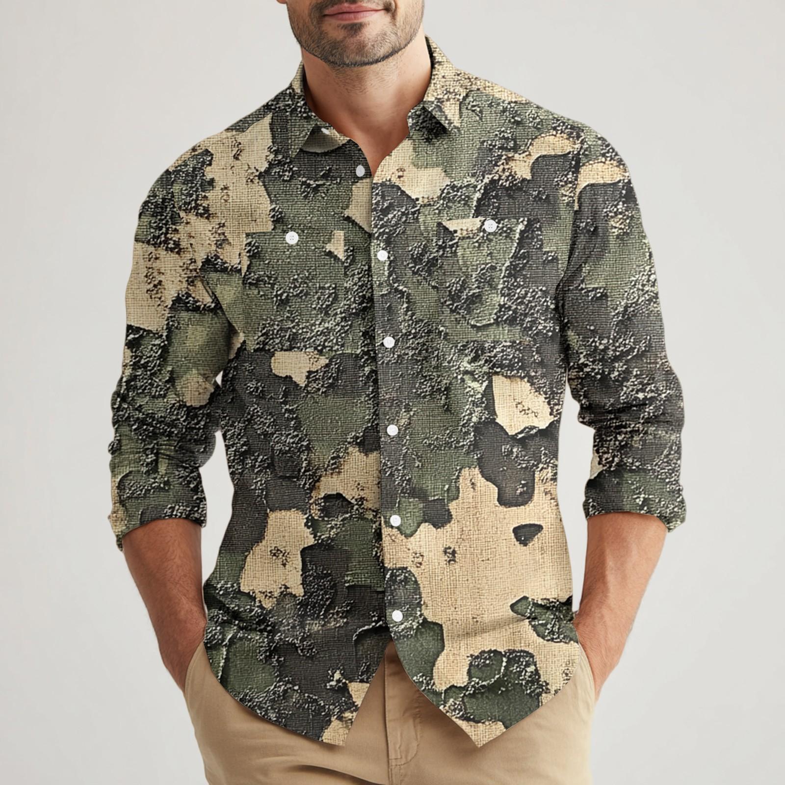 Men s Loose Classic Lapel Multi-pocket Industrial Work Shirt Top XL жовтий
Men s Loose Classic Lapel Multi-pocket Industrial Work Shirt Top XL жовтий