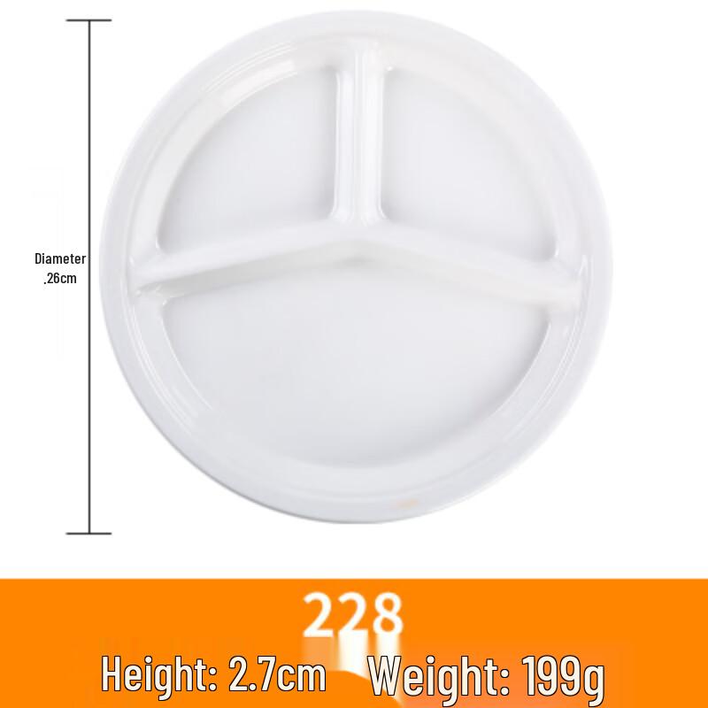 Melamine Divided Canteen Plate
Melamine Divided Canteen Plate