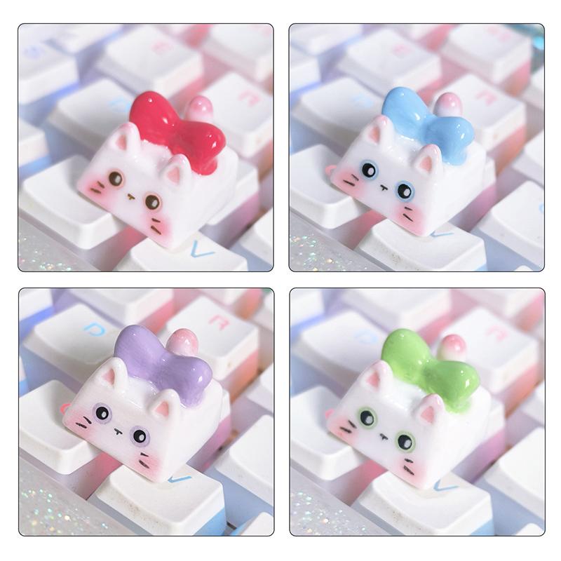 Kawaii Cat Keycap Original 3D Resin Keyboard Caps Custom Handmade Gaming Artistic Keycaps For Mechanical Keyboards Gift A14
Kawaii Cat Keycap Original 3D Resin Keyboard Caps Custom Handmade Gaming Artistic Keycaps For Mechanical Keyboards Gift A14
