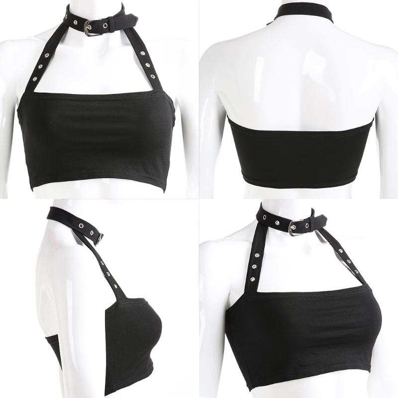 Женщины Готика Панк Без рукавов Кроп Топ Пряжка Чокер Холтер Камис Тонкий Черный Жилет
Женщины Готика Панк Без рукавов Кроп Топ Пряжка Чокер Холтер Камис Тонкий Черный Жилет