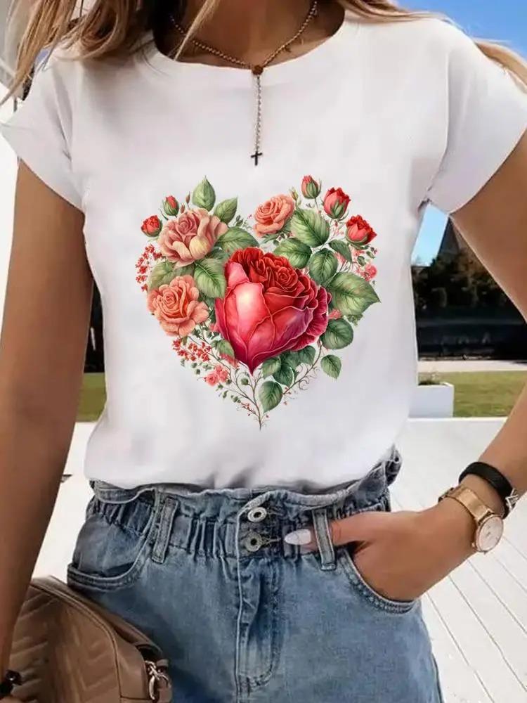 Fashion Print Women Oneck Clothes Graphic Tshirt Lovely Flower Floral Cute Short Sleeve Clothing Lady Top FeUnisex Shirt Tee 4XL
Fashion Print Women Oneck Clothes Graphic Tshirt Lovely Flower Floral Cute Short Sleeve Clothing Lady Top FeUnisex Shirt Tee 4XL