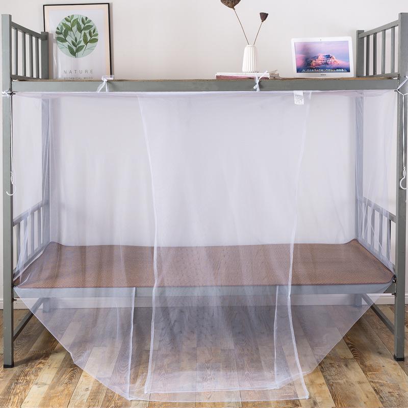 Single Bed Dormitory Bunk Mosquito Net, No-Installation, Square Top, Single Door, Anti-Mosquito, for Students Student Bunk Bed 0.9m x 1.9m (includes hooks) білий
Single Bed Dormitory Bunk Mosquito Net, No-Installation, Square Top, Single Door, Anti-Mosquito, for Students Student Bunk Bed 0.9m x 1.9m (includes hooks) білий