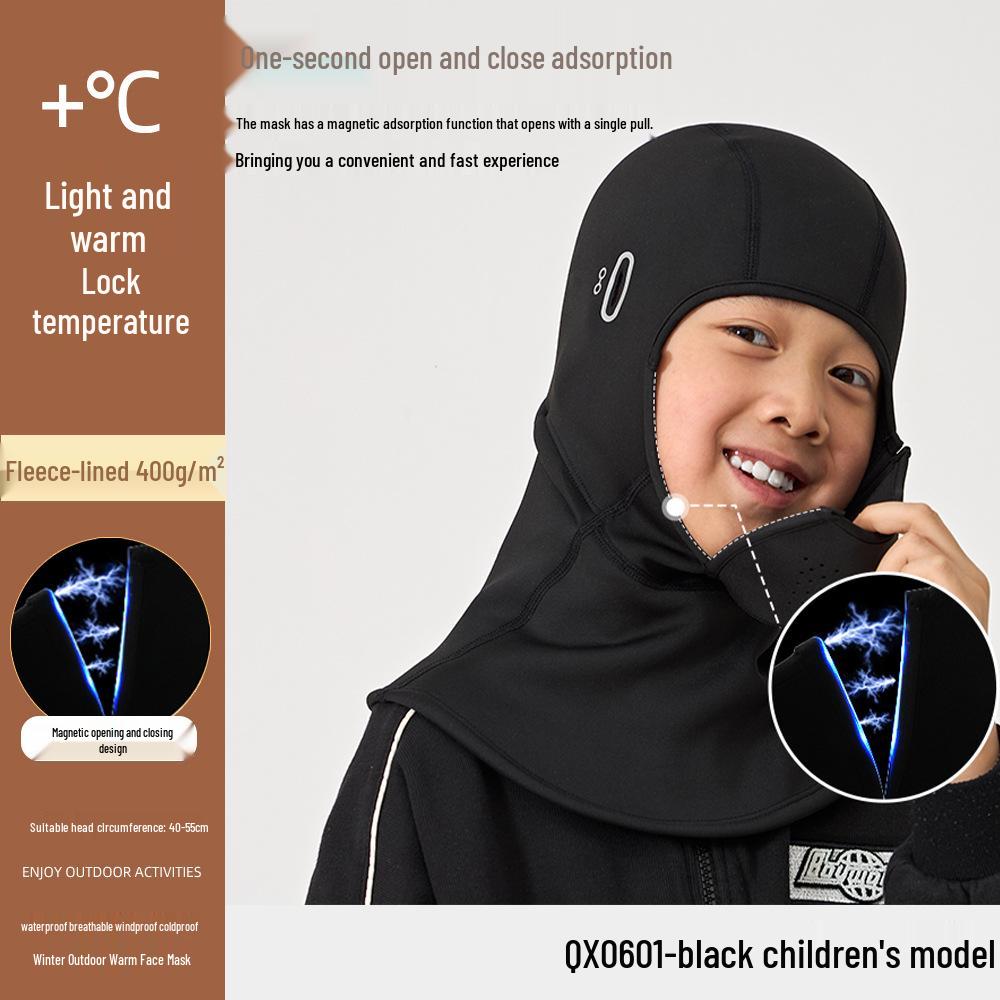 Magnetic Fleece-Lined Winter Balaclava - Anti-Freeze, Windproof Ski & Cycling Face Mask One Size
Magnetic Fleece-Lined Winter Balaclava - Anti-Freeze, Windproof Ski & Cycling Face Mask One Size