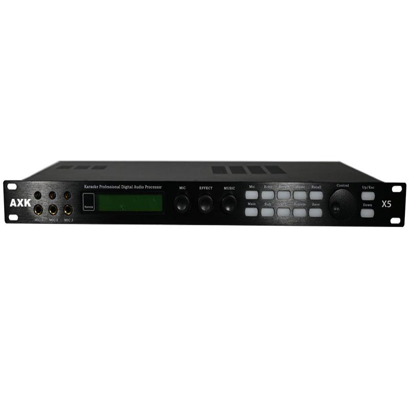 Professional 5.1 Karaoke Preamp with Equalizer & Digital Reverb for Stage Performance X5 чорний
Professional 5.1 Karaoke Preamp with Equalizer & Digital Reverb for Stage Performance X5 чорний