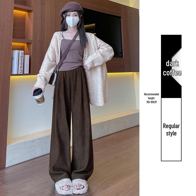 Women s High Waist Knit Corduroy Pants - Loose Wide Leg for Spring, Autumn, and Winter 2026 M (95~110 lbs)
Women s High Waist Knit Corduroy Pants - Loose Wide Leg for Spring, Autumn, and Winter 2026 M (95~110 lbs)