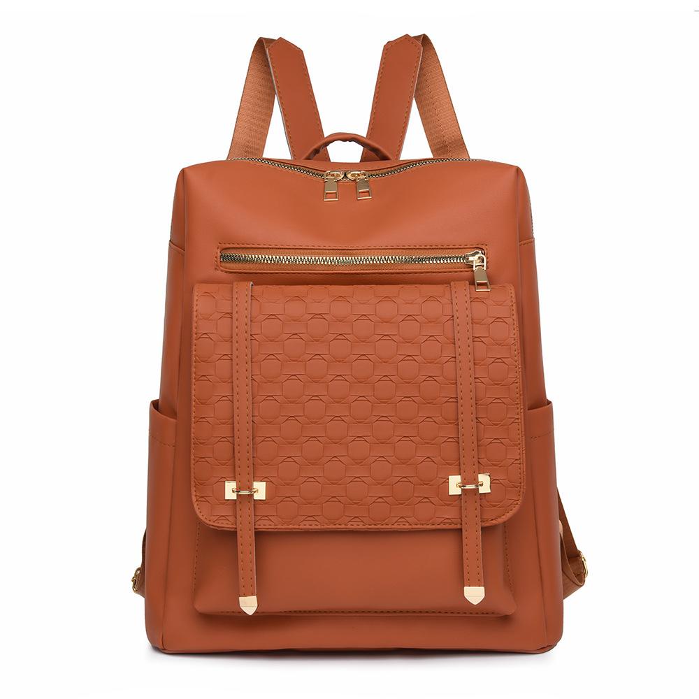 Backpack Women s Tide Fashion Backpack Casual PU Soft Leather Travel Student School Bag світло-коричневого кольору
Backpack Women s Tide Fashion Backpack Casual PU Soft Leather Travel Student School Bag світло-коричневого кольору