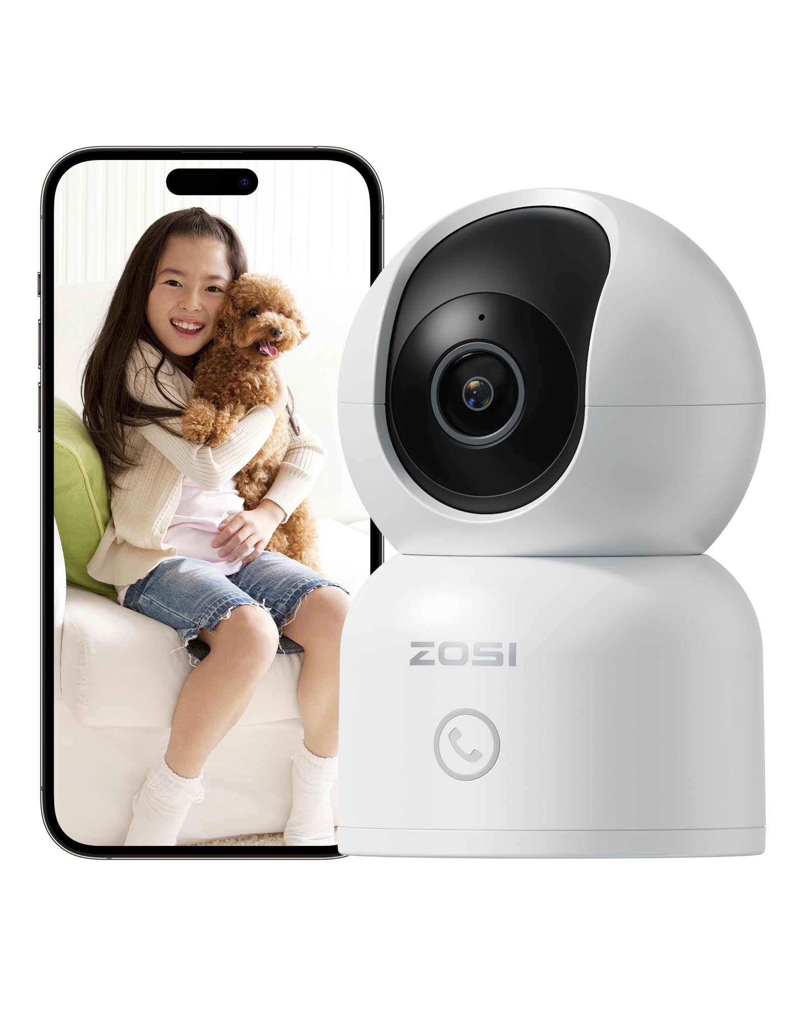 Swivel Function Dual 3MP ZOSI C518 Pro Pet Surveillance Wireless WIFI Surveillance Network 2K Night Human Body Motion Gesture Vehicle Type Alexa білий
Swivel Function Dual 3MP ZOSI C518 Pro Pet Surveillance Wireless WIFI Surveillance Network 2K Night Human Body Motion Gesture Vehicle Type Alexa білий