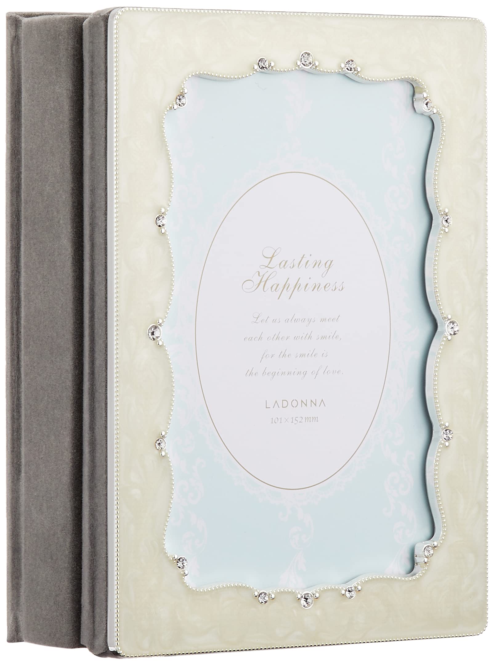 Ladonna Bridal Photo Frame, White, Album Frame, ABJ12-P-WH
Ladonna Bridal Photo Frame, White, Album Frame, ABJ12-P-WH