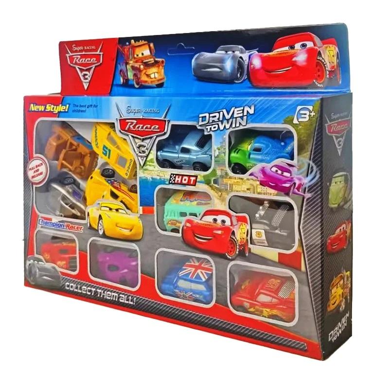 12pcs Disney Pixar Cars Back Force Lightning Mcqueen Jackson 6cm Storm Mater Model Car Accompanying Toys Kids Birthday Gifts
12pcs Disney Pixar Cars Back Force Lightning Mcqueen Jackson 6cm Storm Mater Model Car Accompanying Toys Kids Birthday Gifts