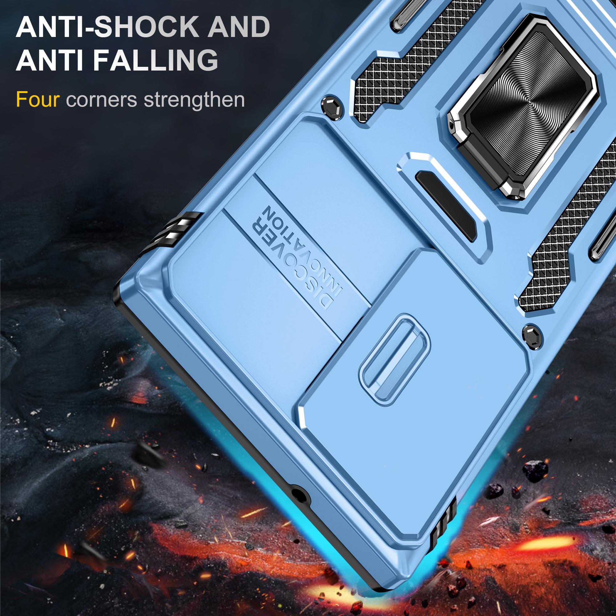 Armor Series For Samsung Galaxy S24 Ultra Case Slide Lens Protection Shockproof PC+TPU Kickstand Phone Cover Grey 
Armor Series For Samsung Galaxy S24 Ultra Case Slide Lens Protection Shockproof PC+TPU Kickstand Phone Cover Grey