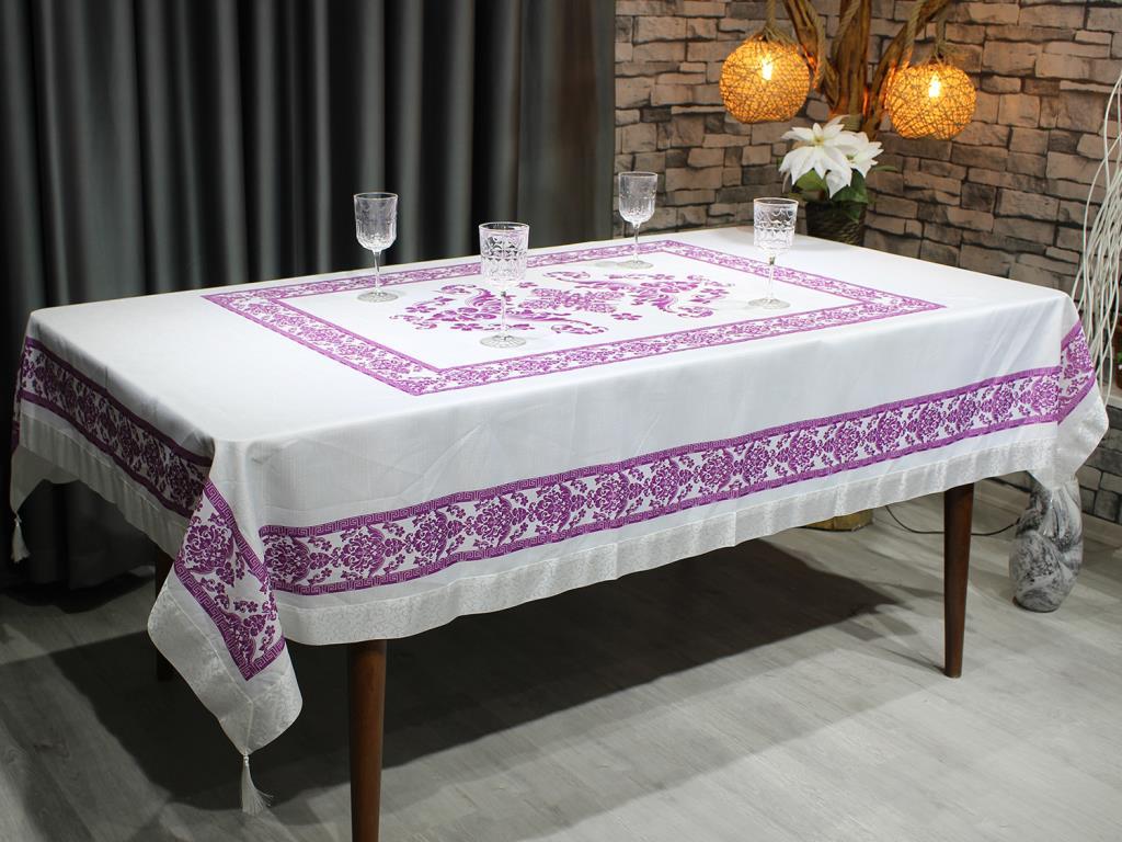 Скатерть Suna с цифровой печатью 160x220, прямоугольная, 100% полиэстер сливового цвета
Скатерть Suna с цифровой печатью 160x220, прямоугольная, 100% полиэстер сливового цвета