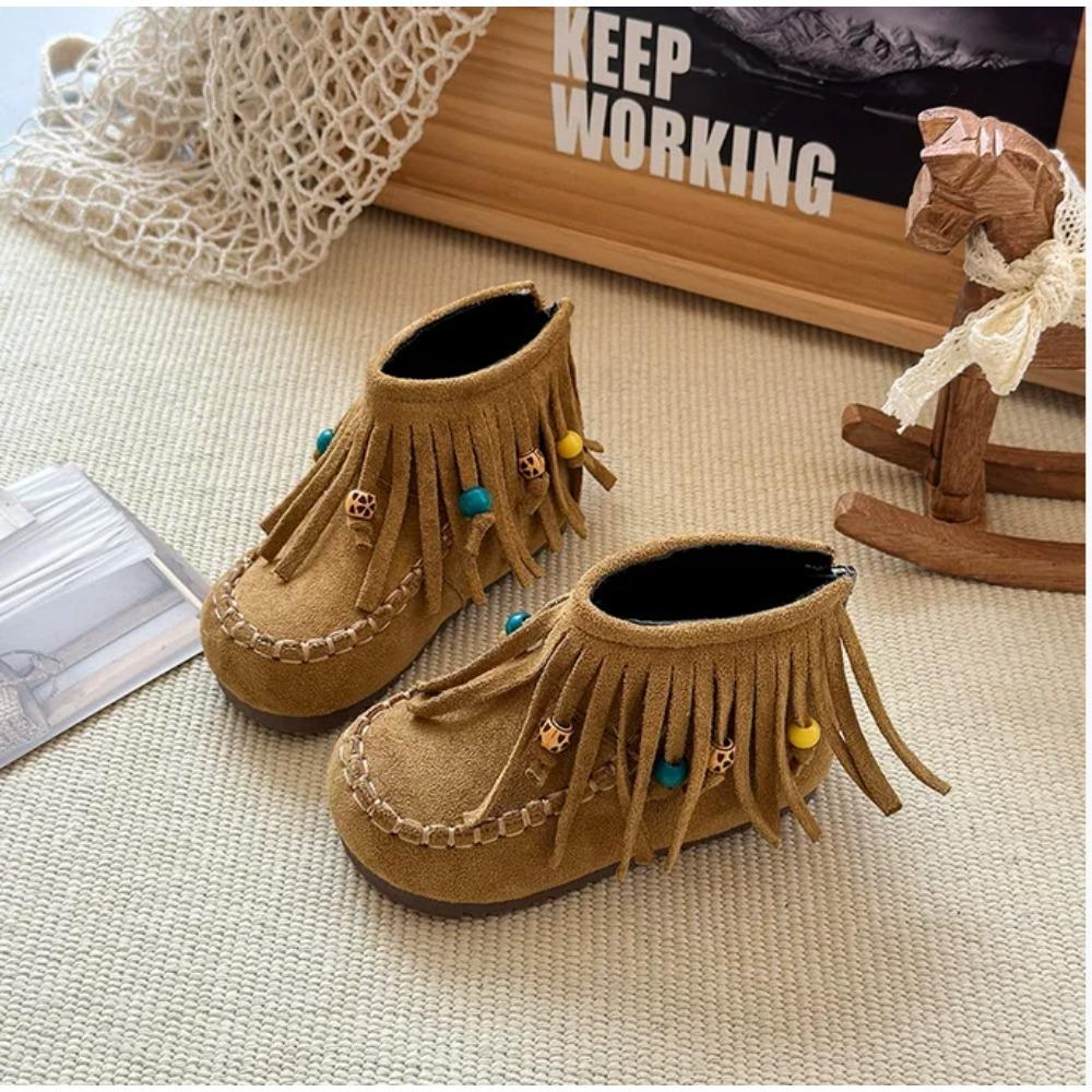 Children Ankle Boots Tassels Girls Short Boots Round Toes for Autumn Winter Kids Princess Boots Soft Bottom 23 жёлтый
Children Ankle Boots Tassels Girls Short Boots Round Toes for Autumn Winter Kids Princess Boots Soft Bottom 23 жёлтый