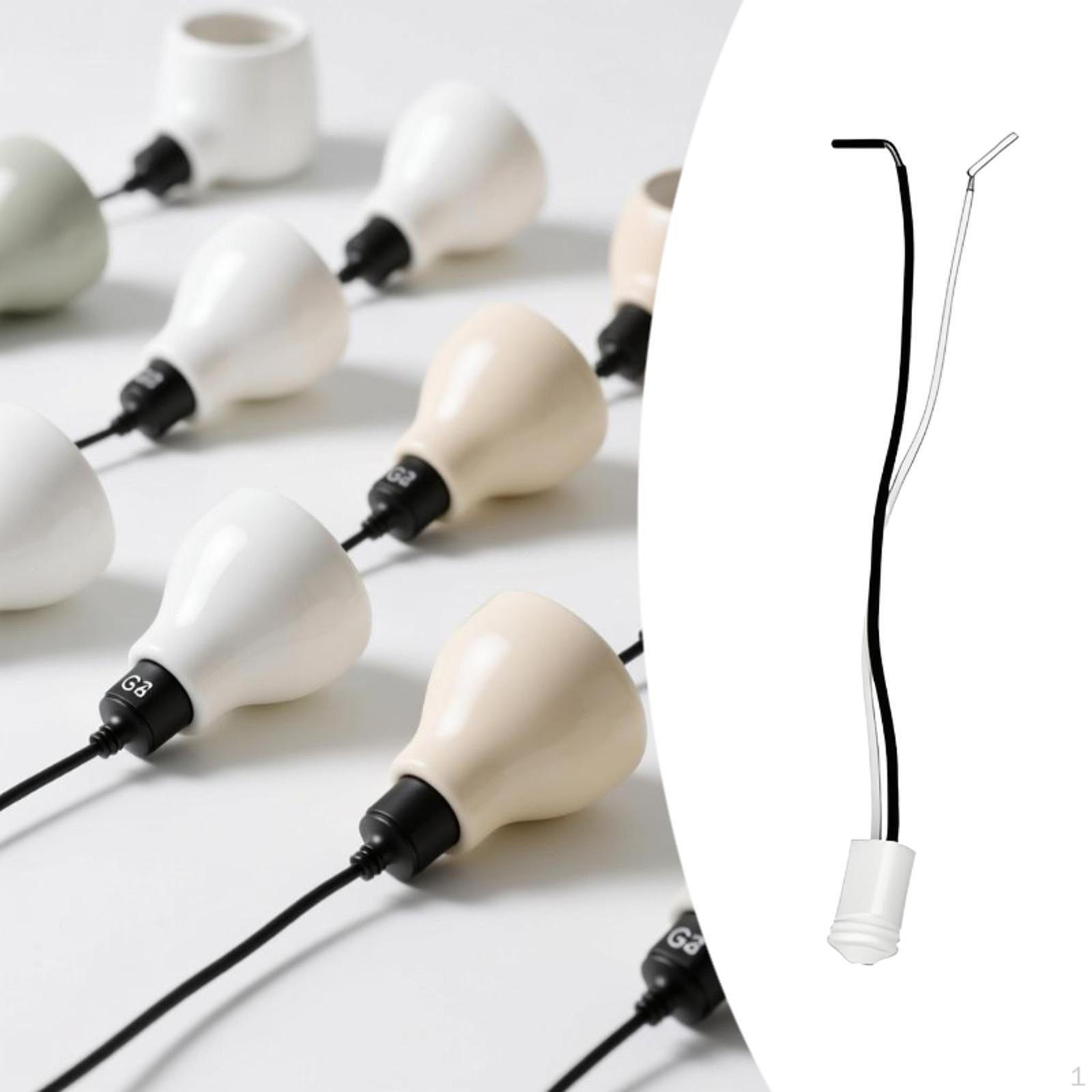 10 Pieces 4 PINS LED Bulb Sockets Adapter Lamp Holder Ceramic Wire Connector for
10 Pieces 4 PINS LED Bulb Sockets Adapter Lamp Holder Ceramic Wire Connector for
