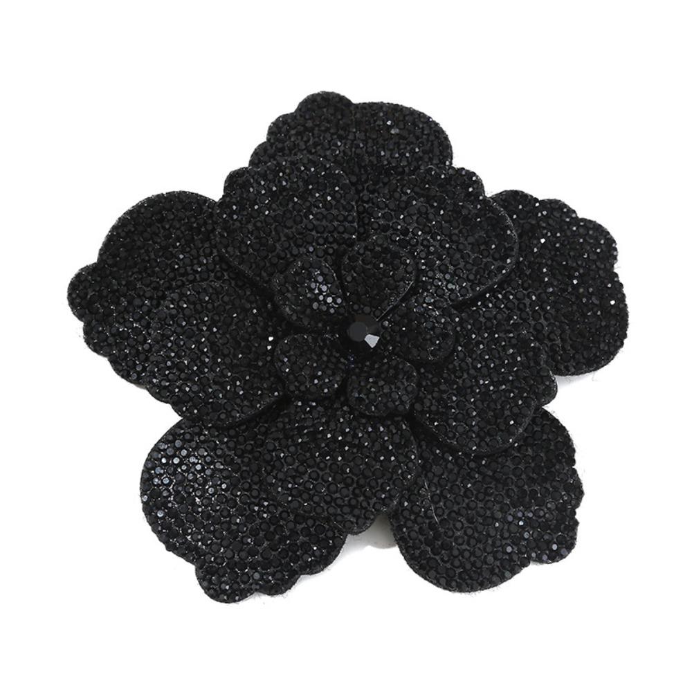 Three-dimensional Camellia Rhinestone Flower Patches Sparkling DIY Craft Sewing Supplies Flower Brooch Fabrics Embellishment чёрный
Three-dimensional Camellia Rhinestone Flower Patches Sparkling DIY Craft Sewing Supplies Flower Brooch Fabrics Embellishment чёрный