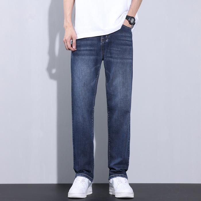 Summer new light-colored cool-feeling men s jeans loose straight casual young men s light business long pants 29
Summer new light-colored cool-feeling men s jeans loose straight casual young men s light business long pants 29