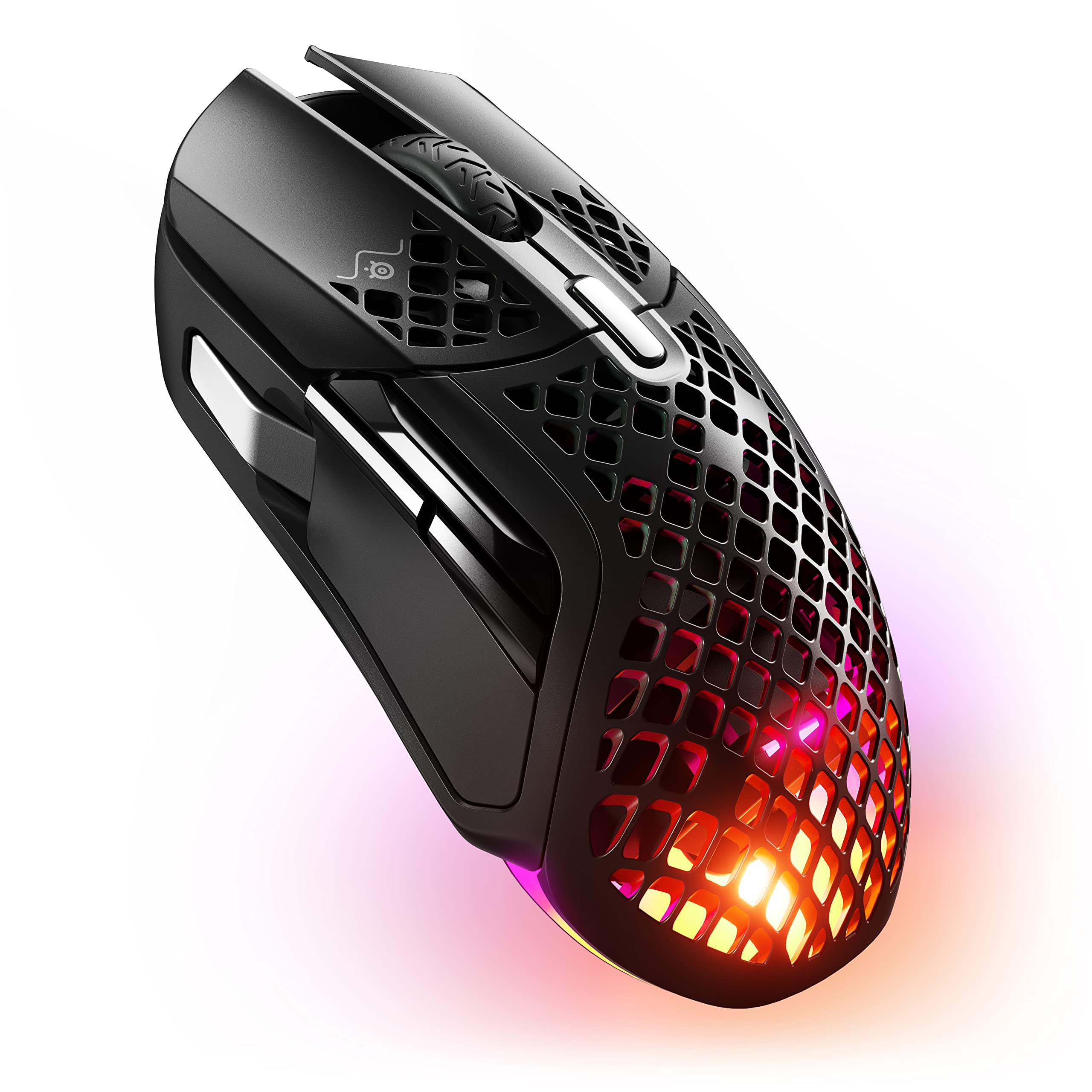 SteelSeries Gaming Mouse Wireless Aerox 5 Wireless Ultra Lightweight 9 Buttons Швидкий відгук Захист від бризок Пилонепроникний стандарт IP54 Швидка зарядка Довгий чорний
SteelSeries Gaming Mouse Wireless Aerox 5 Wireless Ultra Lightweight 9 Buttons Швидкий відгук Захист від бризок Пилонепроникний стандарт IP54 Швидка зарядка Довгий чорний