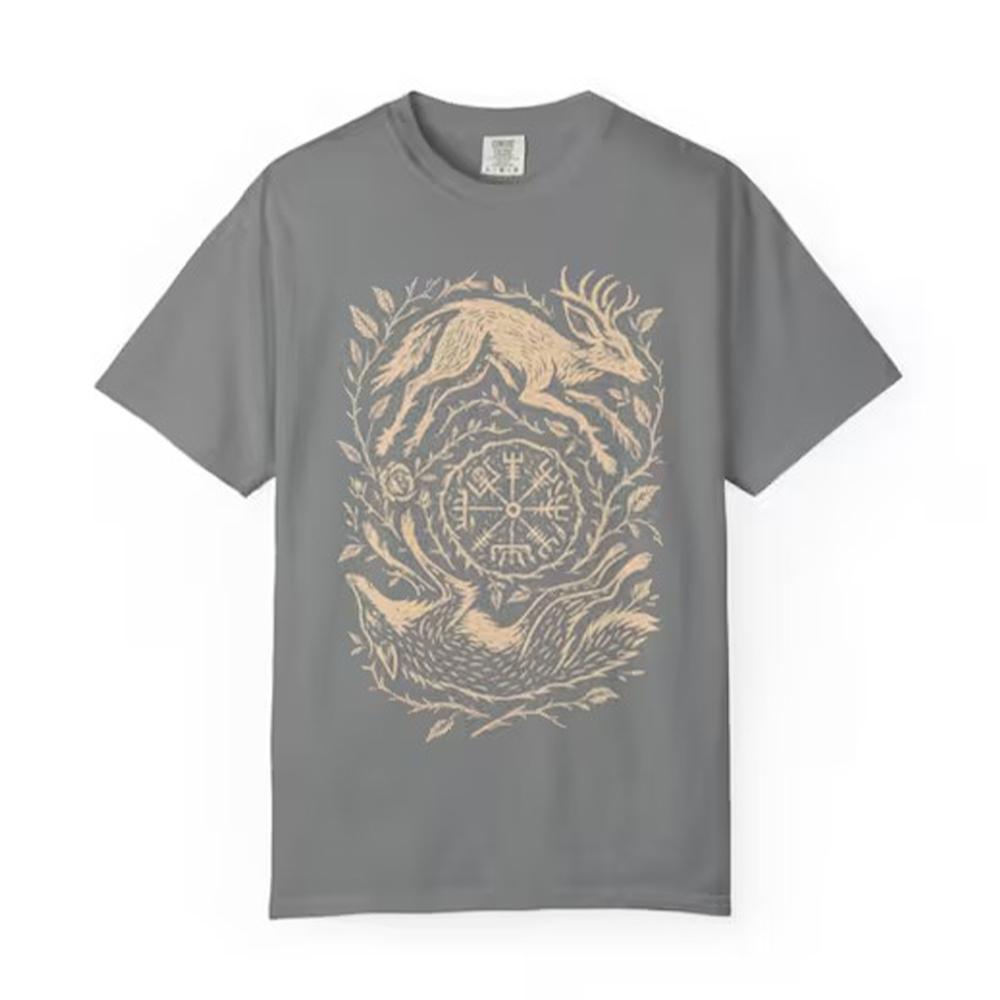 Retro Fox Yin Yang Print Shirt Witchy Forestcore Shirt Mystical Animal Graphic Dark Academia Unisex Y2K Casual Top Streetwear 4XL
Retro Fox Yin Yang Print Shirt Witchy Forestcore Shirt Mystical Animal Graphic Dark Academia Unisex Y2K Casual Top Streetwear 4XL