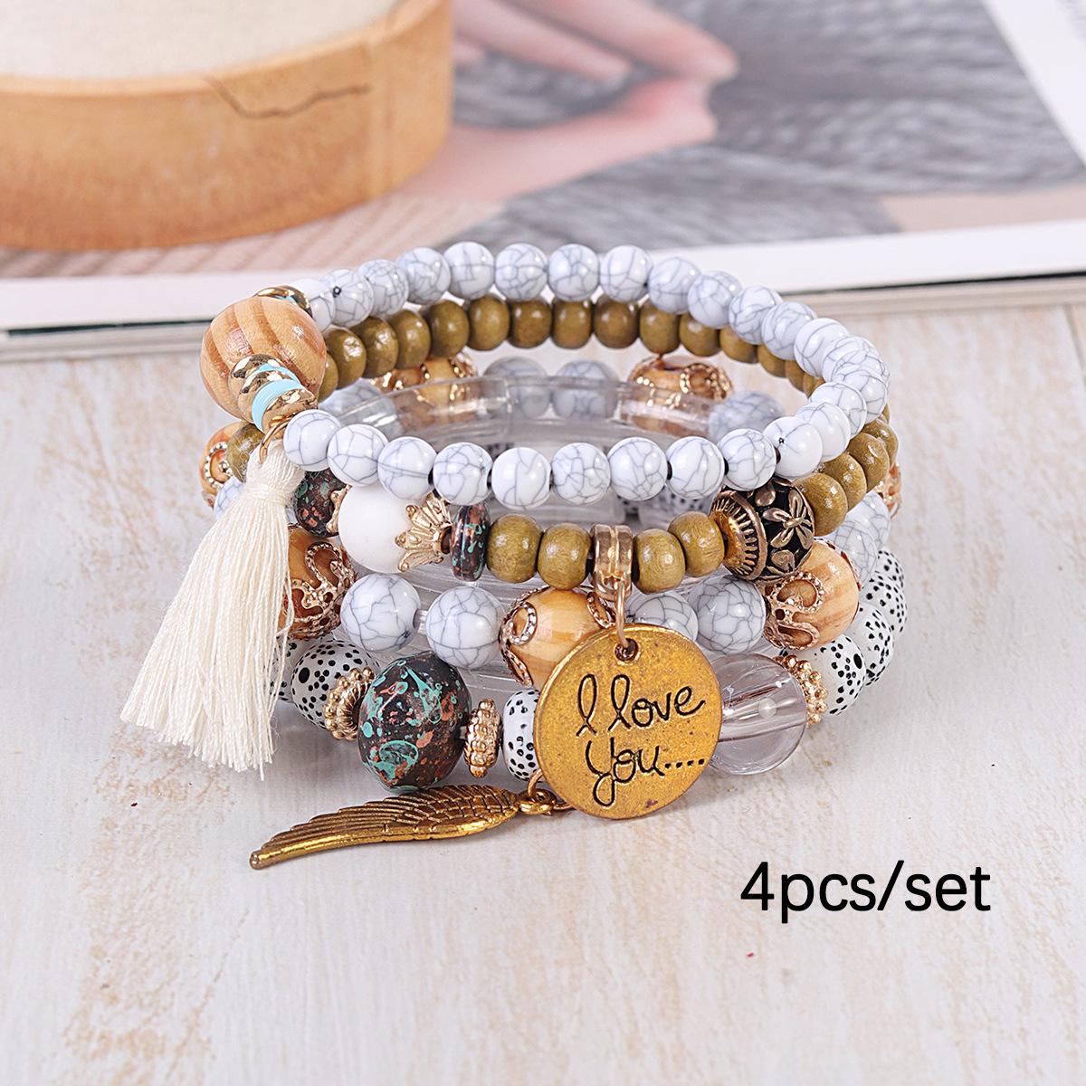 JYL TS Bracelet Bohemian Layered en Bead Elastic Promotes Grounding & Calm White дубильна кора
JYL TS Bracelet Bohemian Layered en Bead Elastic Promotes Grounding & Calm White дубильна кора