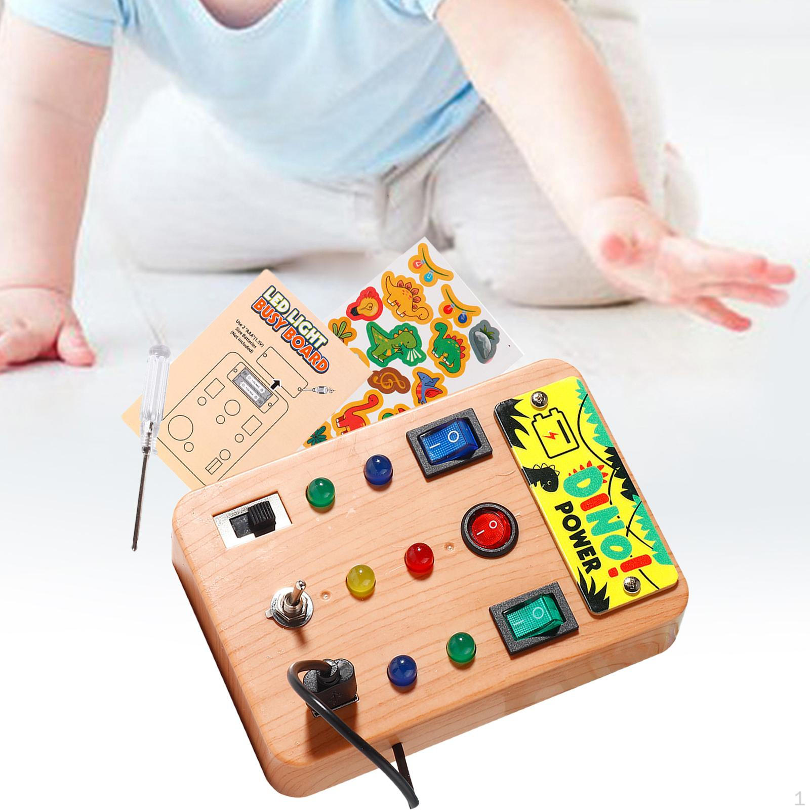 Busy Board Montessori Toy Switch Preschool Activities Sensory Educational for S
Busy Board Montessori Toy Switch Preschool Activities Sensory Educational for S