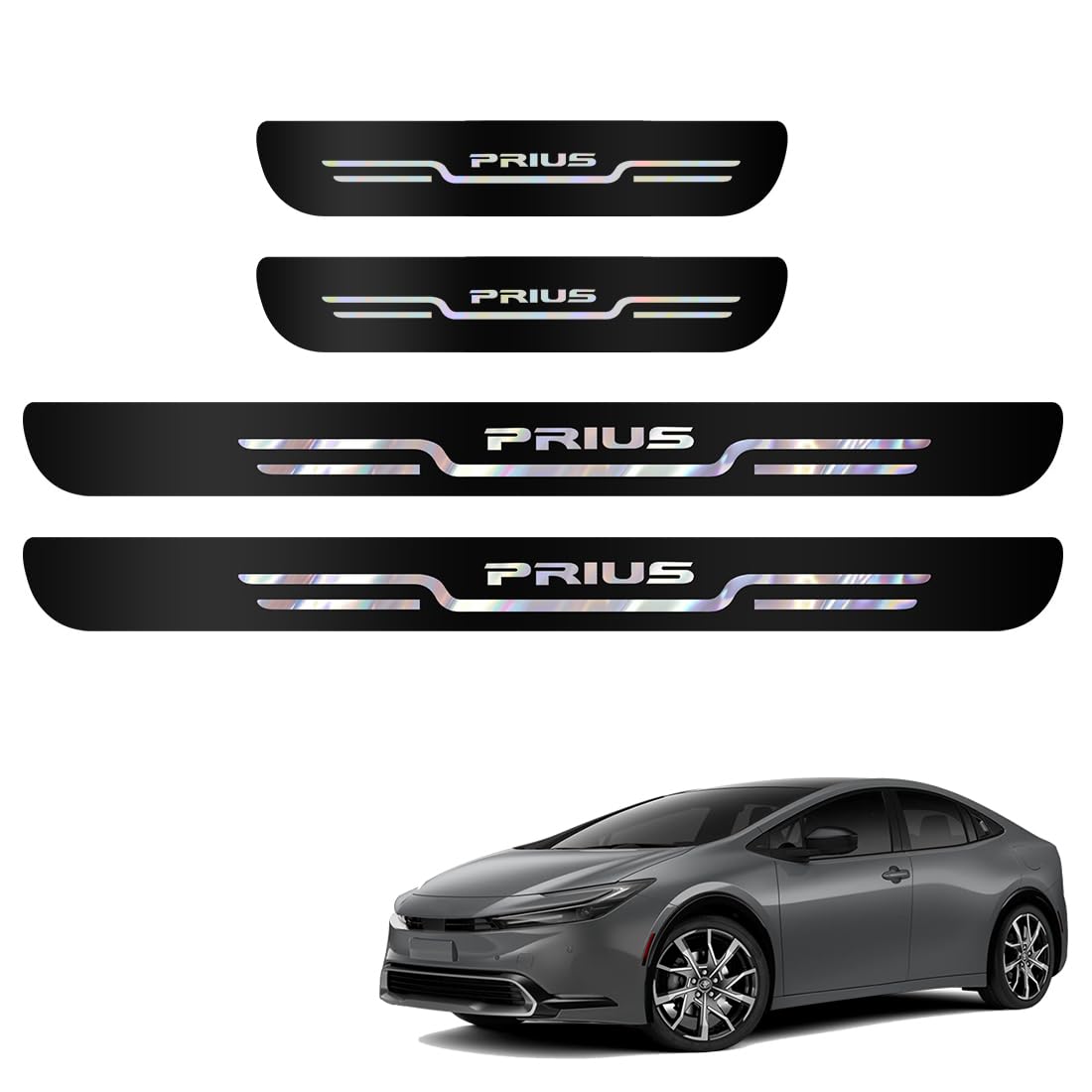 GOODGOODCAR Новейший дизайн Prius Все модели серий Эксклюзивный блестящий зеркальный дизайн Защита боковых порогов Накладка на порог Применимо ко всем сериям с октября 2024 чёрный
GOODGOODCAR Новейший дизайн Prius Все модели серий Эксклюзивный блестящий зеркальный дизайн Защита боковых порогов Накладка на порог Применимо ко всем сериям с октября 2024 чёрный