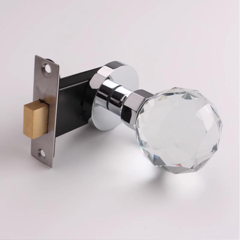 Transparent Ball Invisible Hidden Door Lock, Egg Shaped Crystal Knob, Indoor Door Handle, Keyless Bathroom Single Sided Handle 60mm
Transparent Ball Invisible Hidden Door Lock, Egg Shaped Crystal Knob, Indoor Door Handle, Keyless Bathroom Single Sided Handle 60mm