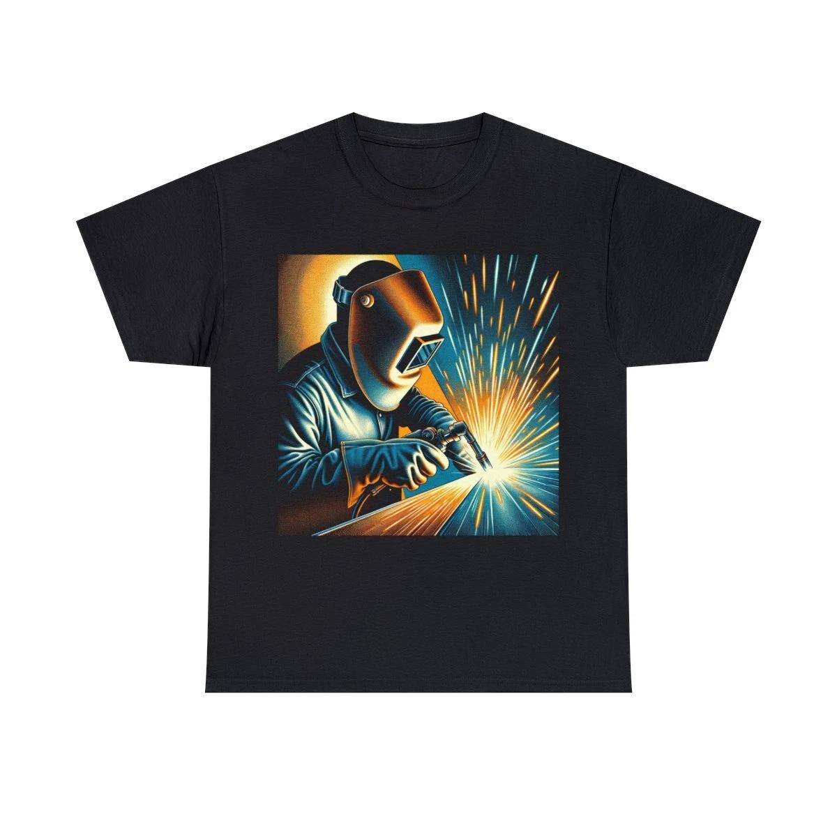 Adult Cotton T Shirt Unisex Welder Welding Graphic Tee Work Wear Gift Trades 4XL
Adult Cotton T Shirt Unisex Welder Welding Graphic Tee Work Wear Gift Trades 4XL