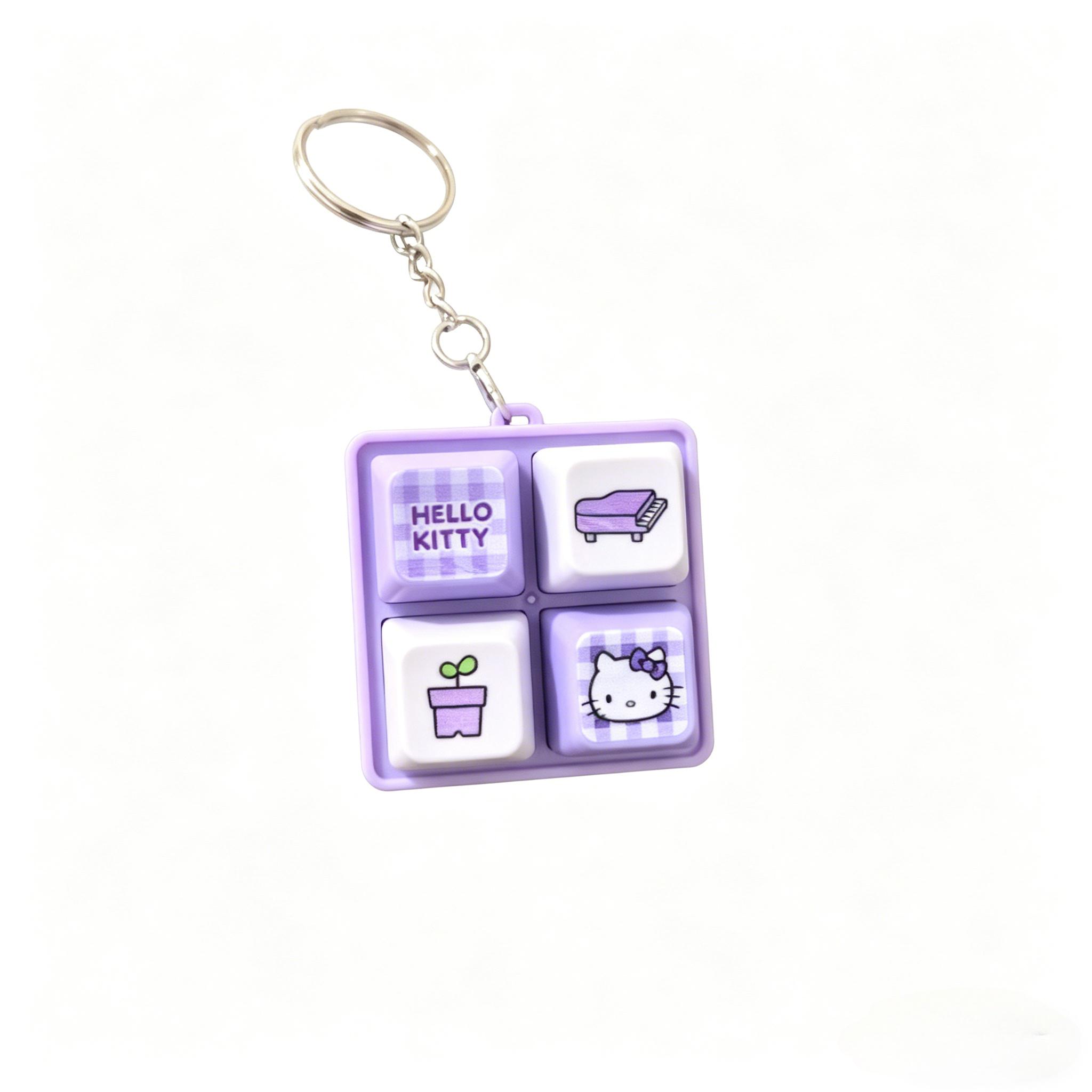 Sanrio Hello Kitty Voice Button Keyring Kt Cat Keycap Stress Relief Toy Cute Keyboard Button Squishy Desk Decor Birthday Gifts
Sanrio Hello Kitty Voice Button Keyring Kt Cat Keycap Stress Relief Toy Cute Keyboard Button Squishy Desk Decor Birthday Gifts